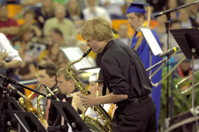 Image: Sky View Jazz Band soloist