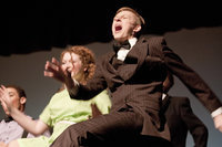 Image: Max Benson in the opening number ...
