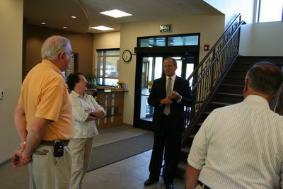 Image: Mayor Simmons, tour guide