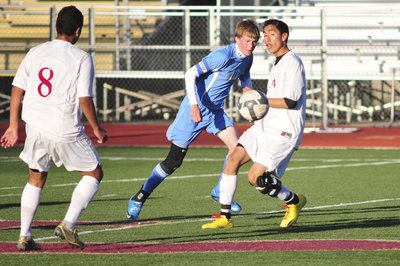Image: Tanner Winger — Tanner Winger pursues the ball.