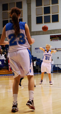 Image: Maddie Day (#23) and Maury Beorchia (#31)