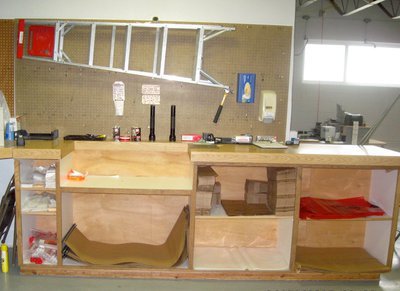 Image: Bag and tag — The “bag and tag” supply station in the Smithfield Police Station crime lab, located in the civic center.