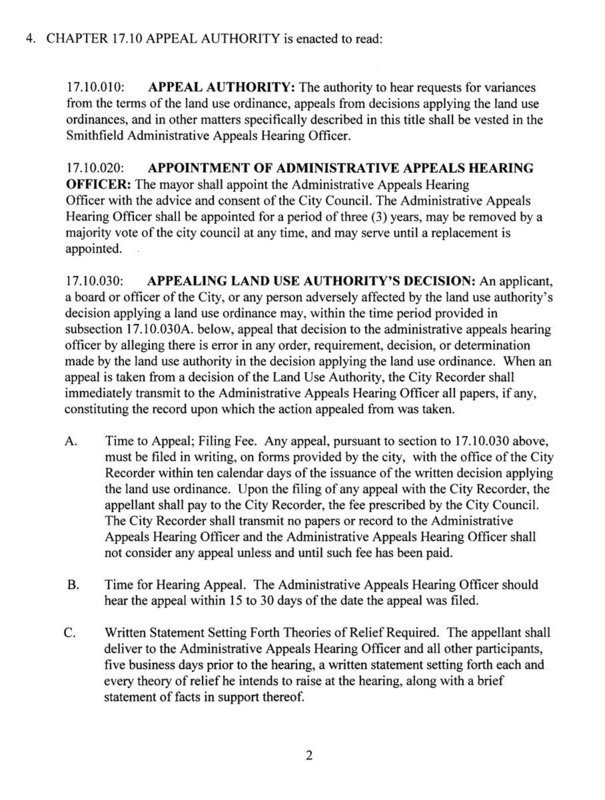 Image: Appeal Authority draft page 2