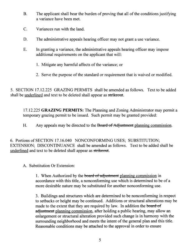 Image: Appeal Authority draft page 5