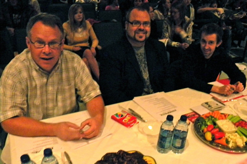 Image: Judges — The Three Judges:  Keith Larsen, Jared Allen, Chris Hampton