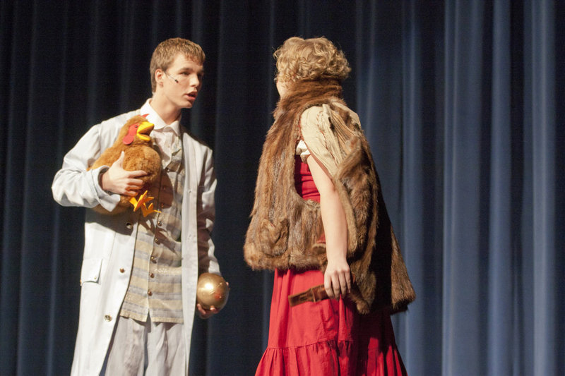Image: Jack and the Little Red Scene: Into the Woods