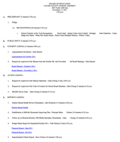 Image: Agenda for the Cache County School Board meeting held at 5:30 PM on November 17, 2011.